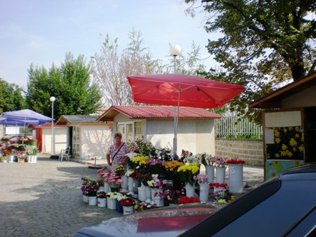 Plovdiv cemetery carpark